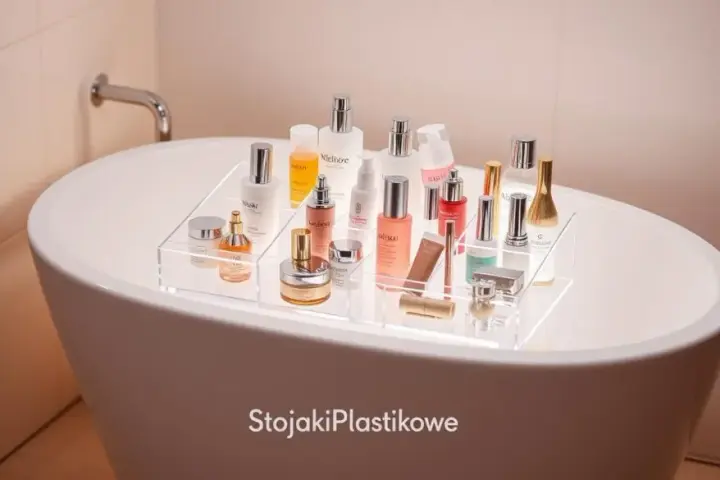 Organizacja kosmetyków na wannie: praktyczne i stylowe rozwiązania